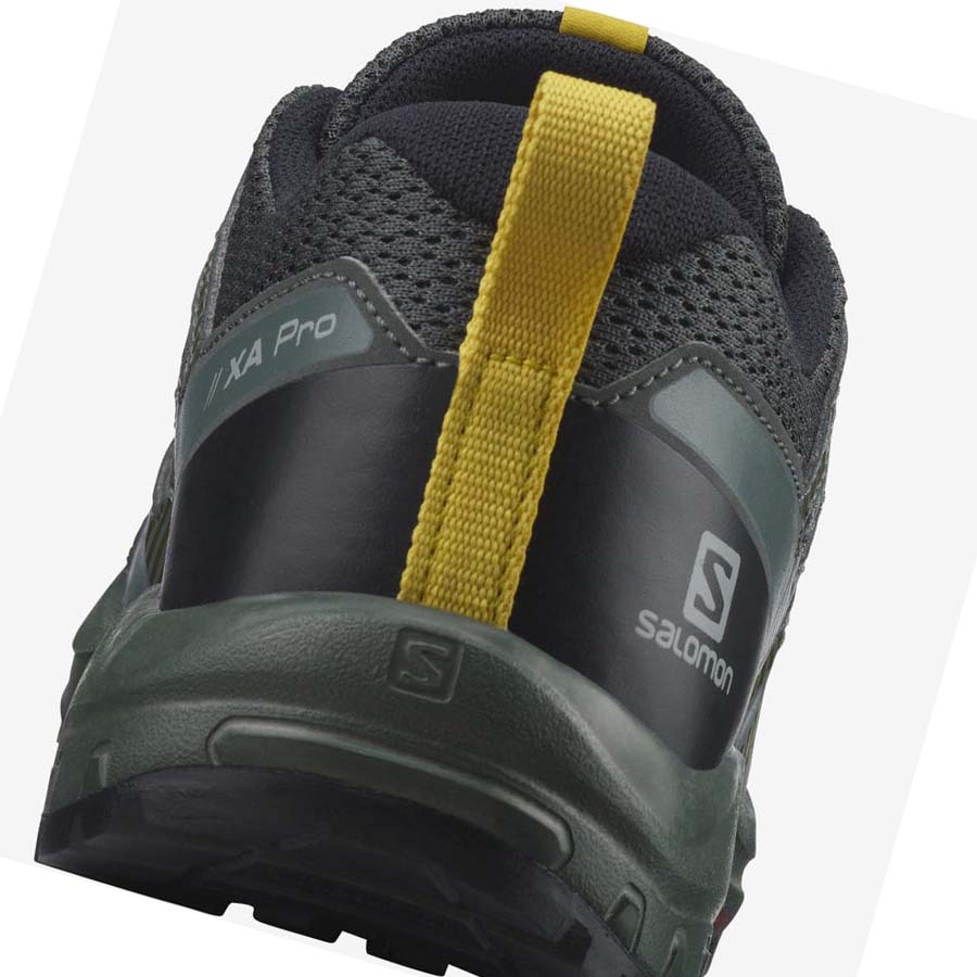 Salomon XA PRO V8 Çocuk Patika Koşu Ayakkabısı Zeytin Yeşili | TR 2030KOR